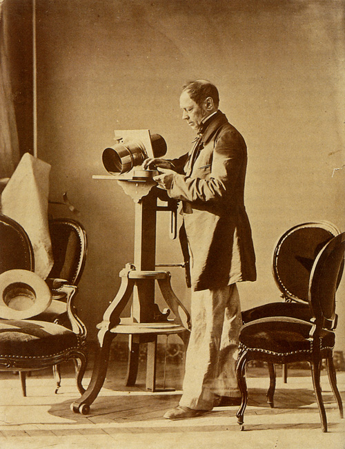 Autoportret w pracowni Hippolyte Bayard po 1850r.jpg